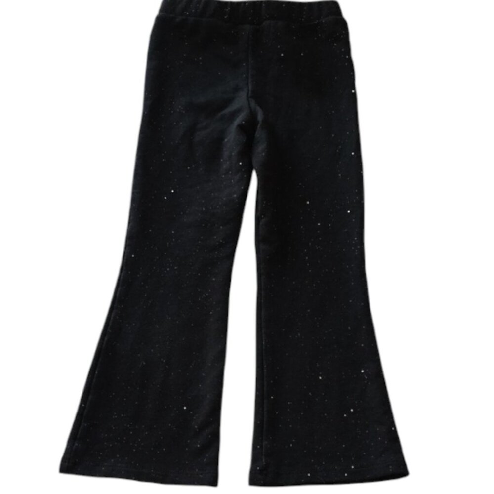 Garanimals Girls 5T Lot of 2 Glittery Navy and Black Flare Leggings/Pants T9 - Picture 8 of 9